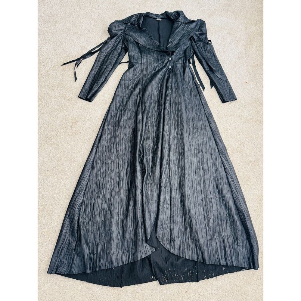 Wicked Elphaba Deluxe Robe Jacket Coat Costume Womens M Faux Leather Spirit Hall